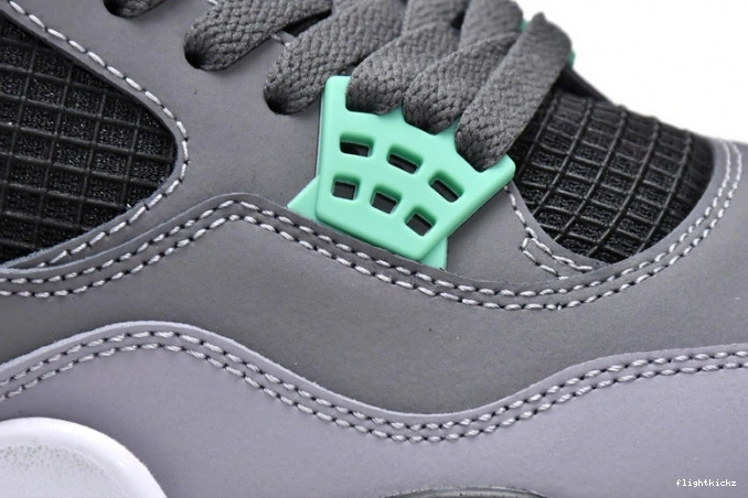 Green Air 308497-033 4 Retro Jordan Glow 0708